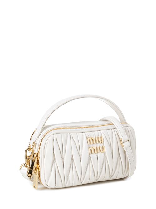 Nappa leather shoulder bag MIU MIU | 5BH229N88F0009